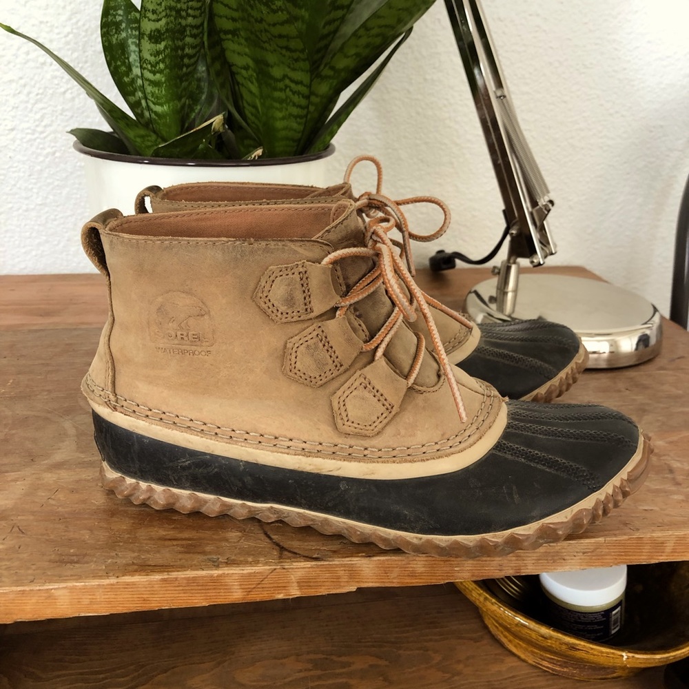 Sorel out n about ankle boots